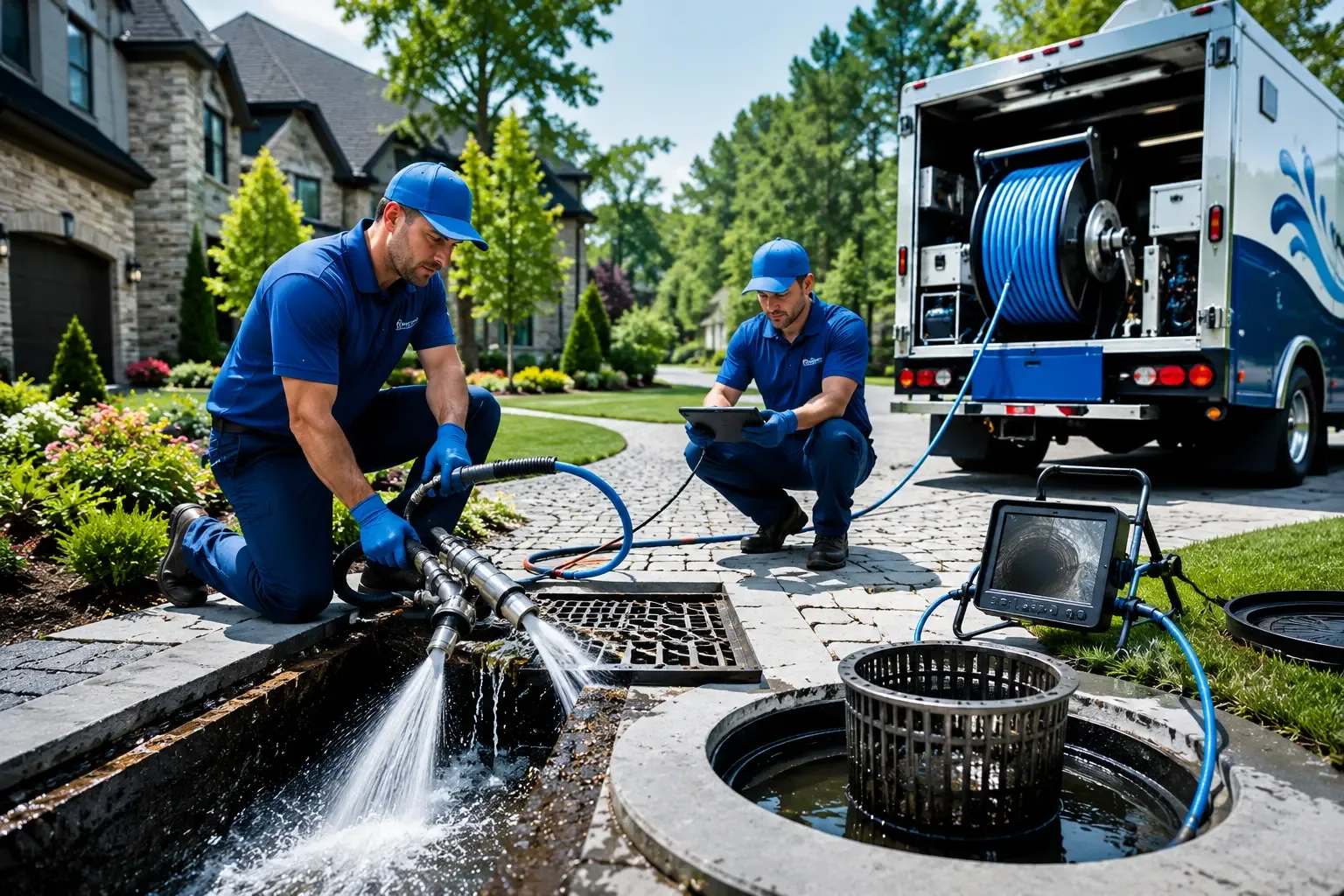 Local outdoor drain cleaning professionals in Swink, CO